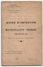 Peugeot 175 cc type 176 guide entretien handleiding (7505z), Motoren, Ophalen of Verzenden, Overige merken