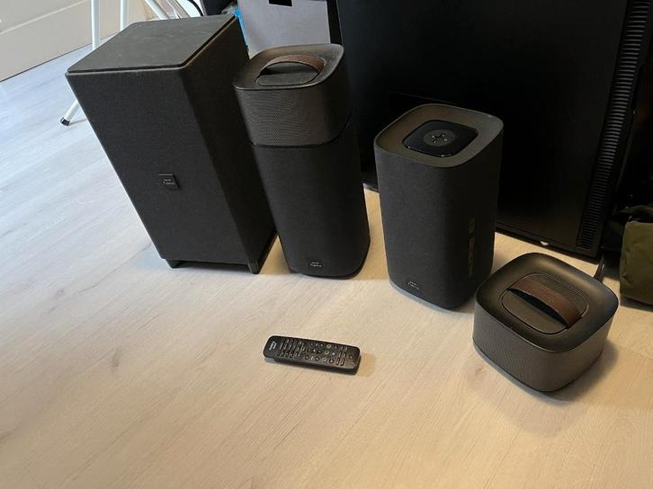 Philips Fidelio E6, Audio, Tv en Foto, Luidsprekers, Gebruikt, Complete surroundset, 120 watt of meer, Philips, Ophalen