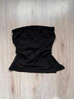 Tube top, Kleding | Dames, Tops, Zwart, Ophalen of Verzenden, Zo goed als nieuw, Zonder mouw