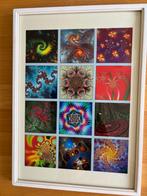 Ruimtebeelden en fractals, Minder dan 50 cm, Gebruikt, Ophalen of Verzenden, Schilderij