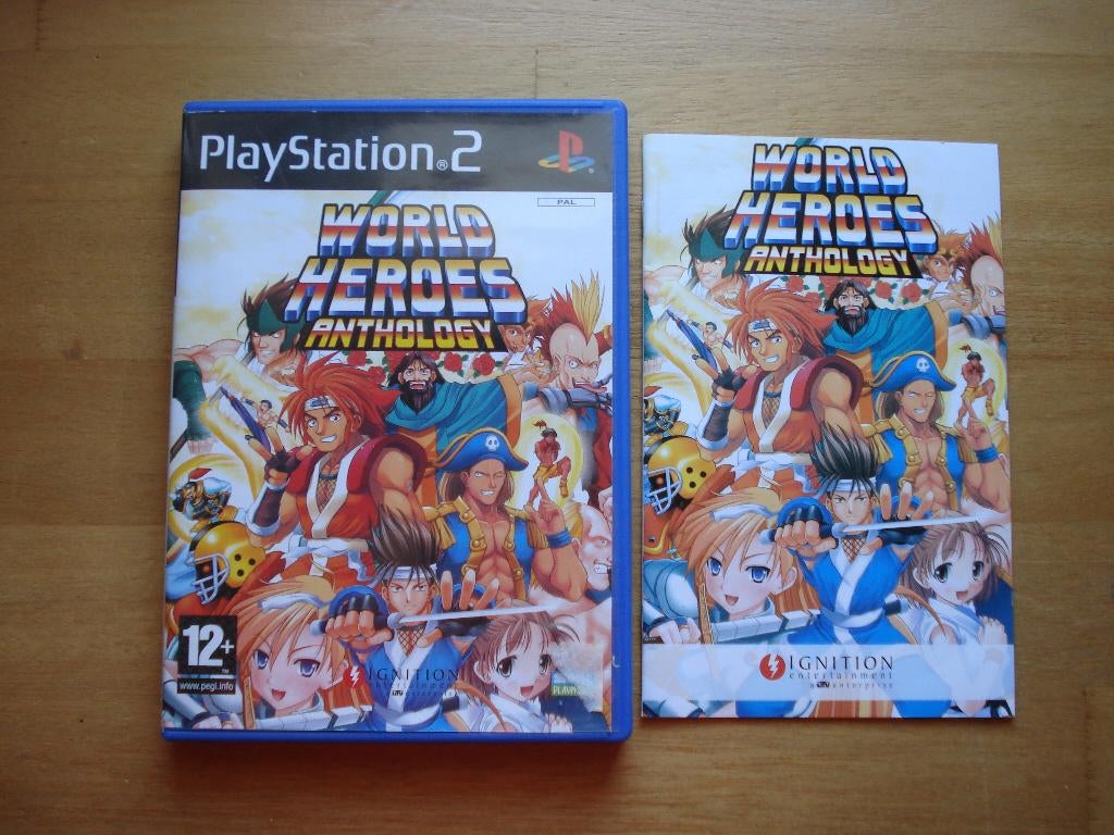 world heroes anthology ps2, Spelcomputers en Games, Games | Sony PlayStation 2, Zo goed als nieuw, Racen en Vliegen, 1 speler