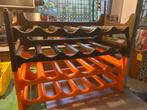 Vintage Stapelbaar Wijnrek, Kunststof, Gebruikt, 5 tot 15 flessen, Ophalen of Verzenden