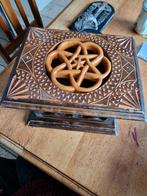 Antieke Voetenwarmer met Delfts Blauwe Tegels, Ophalen of Verzenden