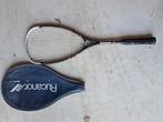 Salming grit feather squash racket, Ophalen, Zo goed als nieuw, Met hoes