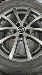 Antraciet borbet mazda cx5 bridgestone turanza 6 - 6mm, Ophalen, Gebruikt, Banden en Velgen, 17 inch