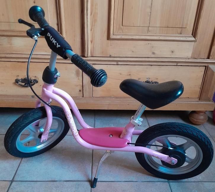 Roze Puky Loopfiets, Kinderen en Baby's, Speelgoed | Buiten | Voertuigen en Loopfietsen, Zo goed als nieuw, Loopfiets, Ophalen of Verzenden
