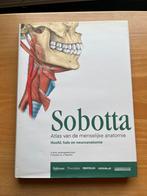 Sobotta Anatomie Atlas - Klassieker!, Boeken, Ophalen of Verzenden, Beta, Gelezen, HBO