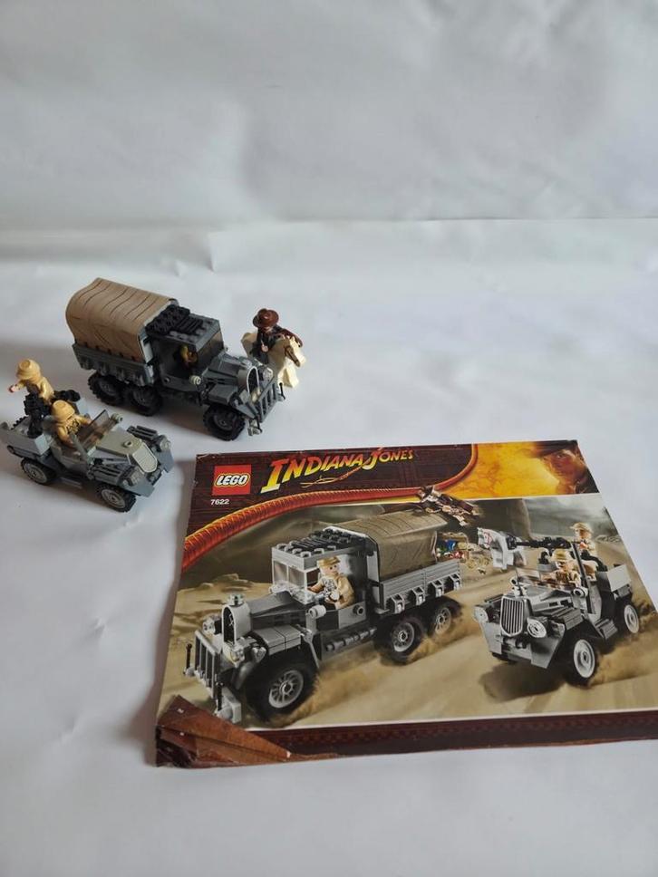 Lego Indiana Jones 7622, Kinderen en Baby's, Speelgoed | Duplo en Lego, Gebruikt, Lego, Complete set, Ophalen of Verzenden