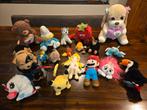Knuffels o.a. beer met hart, hond, Pikachu, Mario, aardbei, Ophalen of Verzenden