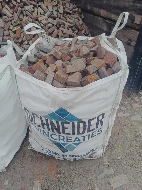 250m² gebakken breuk waal, in bigbag, Tuin en Terras, Tegels en Klinkers, Gebruikt, Klinkers, Keramiek, 10 m² of meer, Ophalen