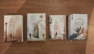 Carlos Ruiz Zafón boeken - Schaduw van de wind serie beschikbaar voor biedingen
