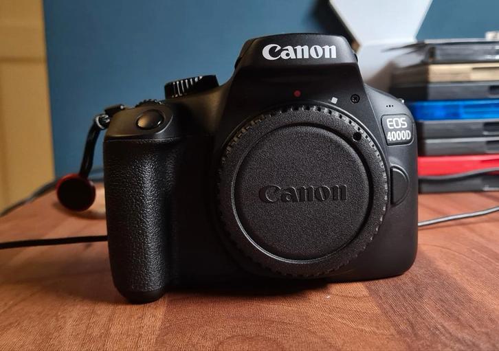 Canon EOS 4000D, Audio, Tv en Foto, Fotocamera's Digitaal, Zo goed als nieuw, Spiegelreflex, Canon, Geen optische zoom, Ophalen