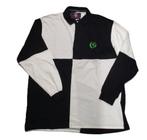 Scotland vintage quarter rugby shirt by cotton oxford, Sport en Fitness, Rugby, Info@taurusvintage.nl, Ophalen of Verzenden, Kleding