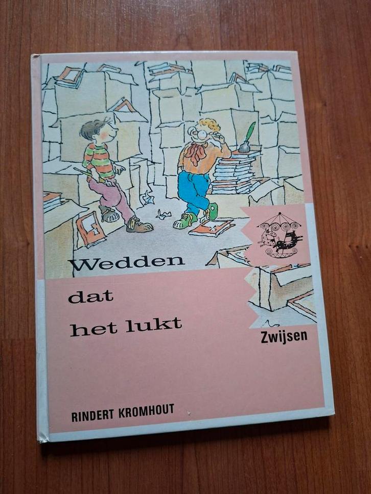Wedden dat het lukt - Rindert Kromhout, Boeken, Kinderboeken | Jeugd | onder 10 jaar, Gelezen, Fictie algemeen, Ophalen of Verzenden