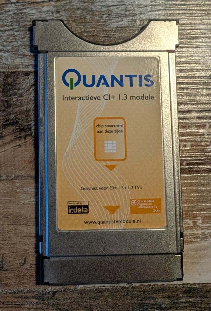 Quantis Interactieve CI+ 1.2, 1.3 en 1.4  module - 4K, Audio, Tv en Foto, Televisie-accessoires, Zo goed als nieuw, Ophalen of Verzenden
