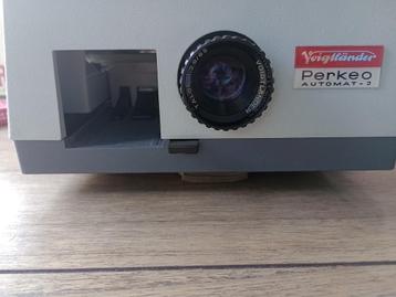 Vintage diaprojector Voigtlander Perkeo Automat J beschikbaar voor biedingen
