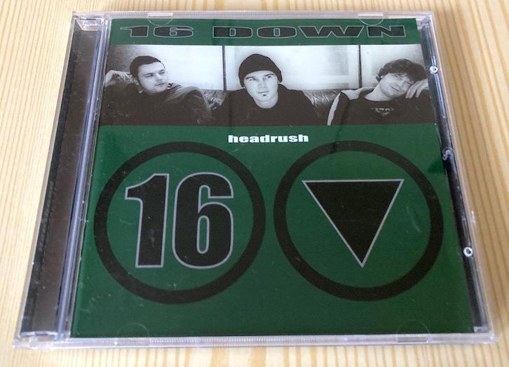CD 16 Down - Headrush (Rock, Nederpop), Cd's en Dvd's, Cd's | Rock, Zo goed als nieuw, Alternative, Ophalen