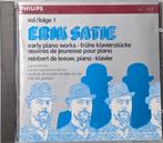 Erik Satie - Early Piano Works CD, Cd's en Dvd's, Cd's | Klassiek, Ophalen of Verzenden, Modernisme tot heden, Zo goed als nieuw