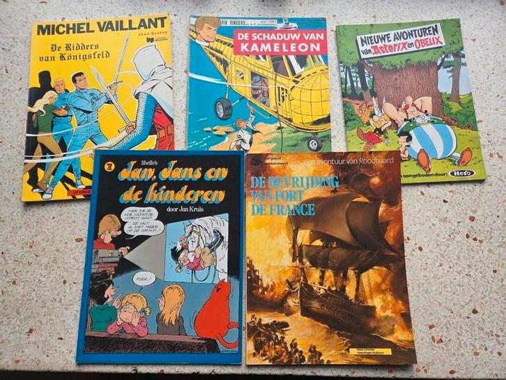 de stripkoning stripverkoper bij boekwinkeltjes, Boeken, Stripboeken, Zo goed als nieuw, Meerdere stripboeken, Verzenden