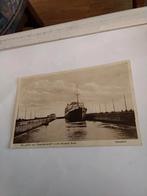IJMUIDEN  DE "JOHAN VAN OLDENBARNEVELT" IN DE NIEUWE SLUIS, Ophalen of Verzenden, Voor 1920