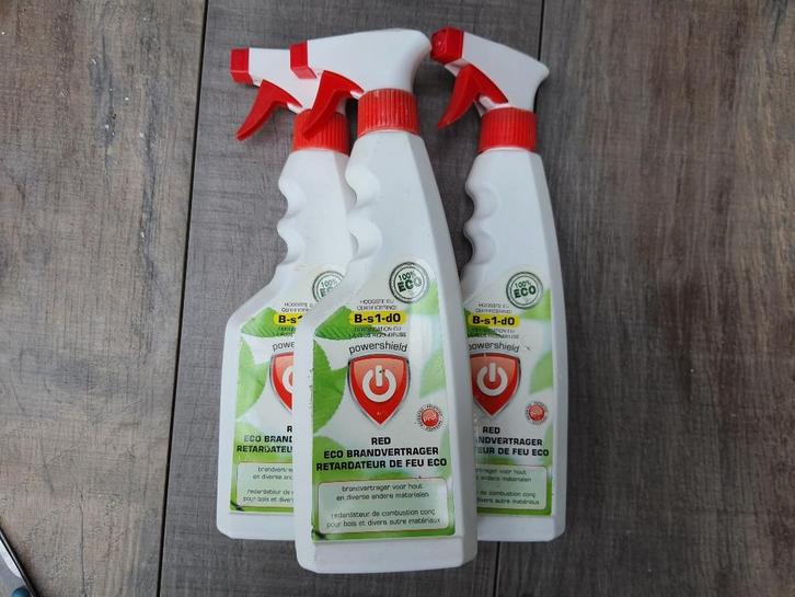 3 nieuwe Brandvertragende spray van powershield 500ml, Doe-het-zelf en Verbouw, Overige Doe-het-zelf en Verbouw, Nieuw, Ophalen of Verzenden