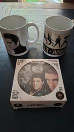 Elvis Presley Bekers & Onderzetters Set, Ophalen, Nieuw, Glas of Kopje