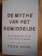 De mythe van het gemiddelde - Todd Rose, Ophalen of Verzenden, Zo goed als nieuw, Todd Rose