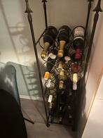 Antiek Gietijzeren Wijnrek - 30 flessen, Huis en Inrichting, Woonaccessoires | Wijnrekken, Ophalen, Gebruikt, 25 flessen of meer