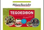 Tegoedbon ‘veluwe specialist’ t.w.v. €55,-, Tickets en Kaartjes, Kortingen en Cadeaubonnen, Eén persoon, Overige typen