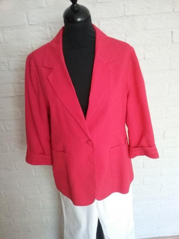 Mooie rode zomer blazer, maat L, merk City Life beschikbaar voor biedingen