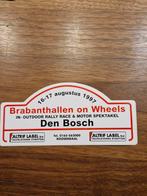 998 Brabanthallen on Wheels Den Bosch Sticker, Ophalen of Verzenden, Gebruikt