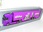 1/87 Herpa/Magic Mercedes Whiskas, Hobby en Vrije tijd, Modelauto's | 1:87, Verzenden, Nieuw, Bus of Vrachtwagen, Herpa