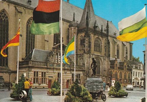 ZWOLLE Grote Markt en Grote Kerk, Verzamelen, Ansichtkaarten | Nederland, Gelopen, Overijssel, 1980 tot heden, Verzenden
