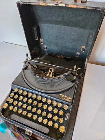 Legendarische Remington typmachine, meer dan 100 jaar oud beschikbaar voor biedingen