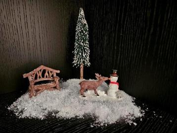 Kerstdorp Decoratie Set beschikbaar voor biedingen