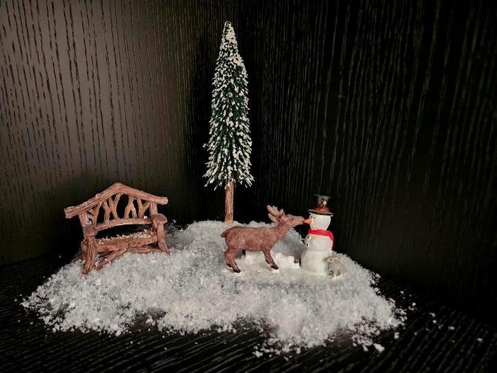 Kerstdorp Decoratie Set, Diversen, Kerst, Ophalen