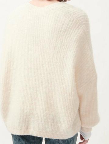 Ecru oversized vest AMERICAN VINTAGE ZGAN!! beschikbaar voor biedingen