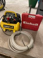 Einhell tacker met compressor, Ophalen, Zo goed als nieuw