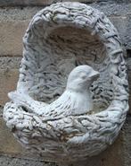 Vogelnest.  Beton.  Wanddecoratie.  16/18/11 cm., Ophalen, Zo goed als nieuw