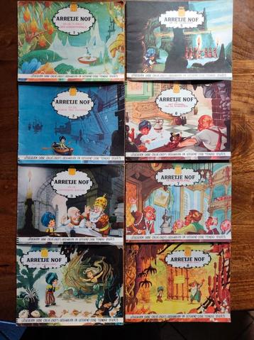 Arretje Nof Deel 1-8 (Jaren 50 boekjes)  beschikbaar voor biedingen