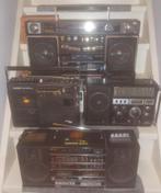 4 oude old school radio's voor knutselaar Sony Grundig enz., Ophalen