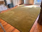 Prachtig mosgroen vloerkleed 360x280, 200 cm of meer, Ophalen of Verzenden, Zo goed als nieuw, 200 cm of meer