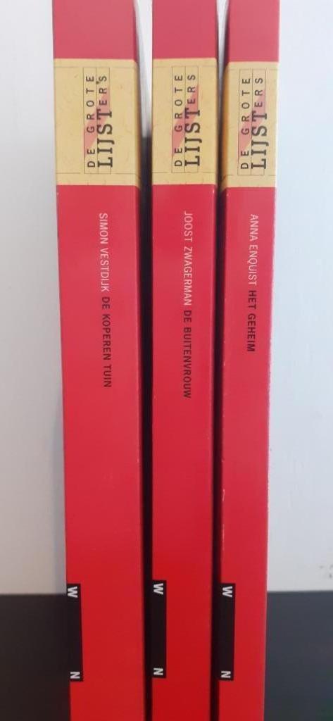 De grote lijsters 3 x oa De buitenvrouw & Het geheim !, Boeken, Literatuur, Zo goed als nieuw, Nederland, Ophalen of Verzenden
