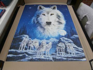puzzel:de nacht van de wolven-1500 stuks-ravensburger beschikbaar voor biedingen