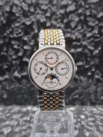 Baume Et Mercier Moonphase Triple Date Ref. 5134 Quartz beschikbaar voor biedingen