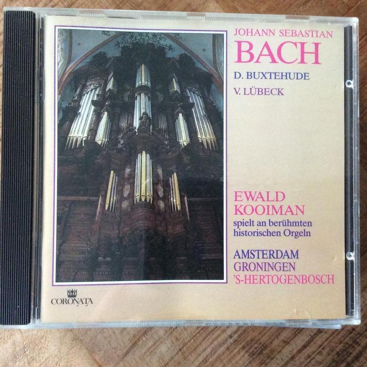 Orgel - Ewald Kooiman, Rondom JS Bach., Cd's en Dvd's, Cd's | Klassiek, Zo goed als nieuw, Overige typen, Barok, Ophalen of Verzenden