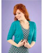 Turquoise vestje ; Banned Retro, Kleding | Dames, Maat 38/40 (M), Blauw, Nieuw, Ophalen of Verzenden