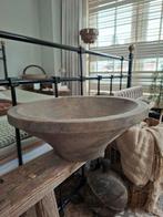 Prachtige sober/landelijke schaal, Ophalen of Verzenden, Nieuw, Rond, Hout