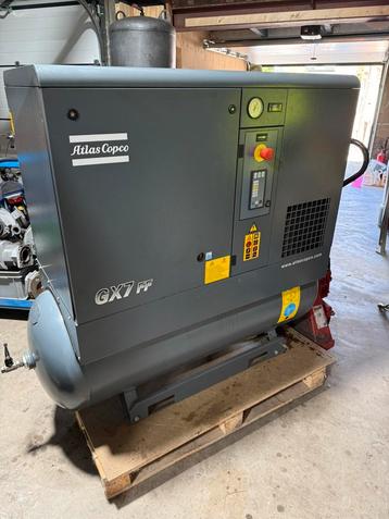 Atlas copco gx7 FF tank 270 liter beschikbaar voor biedingen