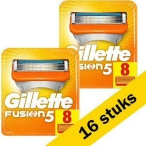 Gillette Fusion5 Scheermesjes 16 Stuks, Sieraden, Tassen en Uiterlijk, Uiterlijk | Gezichtsverzorging, Nieuw, Verzorging, Ophalen of Verzenden